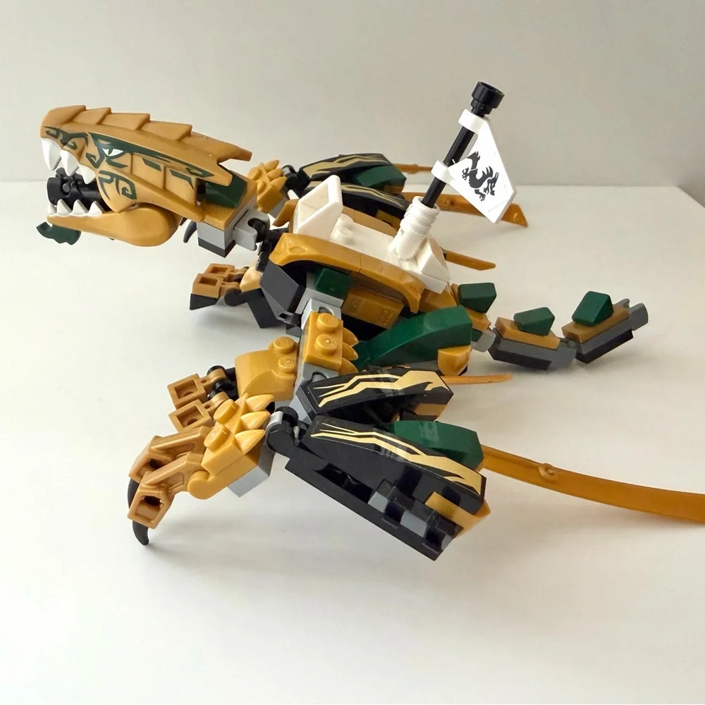 LEGO NINJAGO The Golden Dragon Set #70666 (Complete Retired Set)